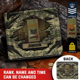 Personalized Australian Armed Force Camo Break Leather Wallet 3D Print QTKH23280