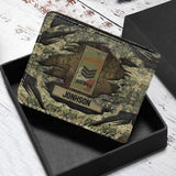 Personalized Australian Armed Force Camo Break Leather Wallet 3D Print QTKH23280
