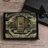 Personalized Australian Armed Force Camo Break Leather Wallet 3D Print QTKH23280