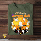 Personalized Grandma's Bootiful Crew Ghost with Kid Names Halloween T-shirt Printed HTHPVD23293