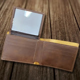 Personalized Netherlands Armed Force Leather Wallet QTPN23216