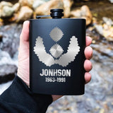 Personalized German Armed Force Steel Flasks QTKH23336
