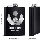 Personalized German Armed Force Steel Flasks QTKH23336
