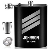 Personalized German Armed Force Steel Flasks QTKH23336