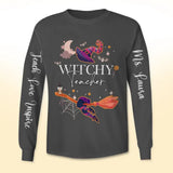 Personalized Witchy Teacher Teach For Inspire Gift For Teacher Sweater Printed HTHHN23313