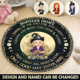 Personalized Smoke Of Air And Fire And Earth Cleanse And Bless This Home & Hearth Witch Halloween Gift Rug Printed HTHHN23358