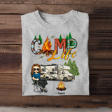 Personalized Camp Life Camping Gift Tshirt 2D Printed VQ23361