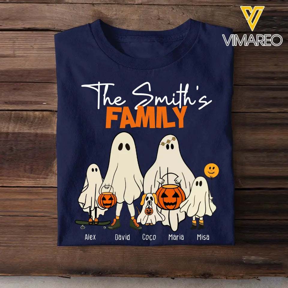 Personalized The Smith's Family Halloween Gift T-shirt Printed HTHHN23420