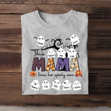 Personalized This Mama Loves Her Spooky Crew T-shirt Printed HTHHN23457