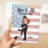 Personalized You & Me We Got This Police Couple Gift Acrylic Plaque Printed QTPN23441