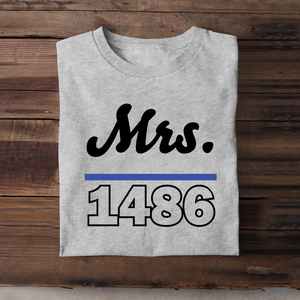 Personalized Police Department & ID T-shirt Printed QTVQ23522
