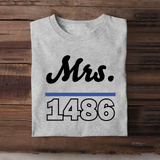 Personalized Police Department & ID T-shirt Printed QTVQ23522