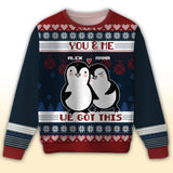 Personalized You&Me We Got This Couple Ugly Sweater Printed LDMHN23563