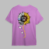 Personalized You Are My Sunshine Sunflower US Police Department T-shirt Printed KVH23660