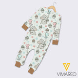 Elephant Baby Romper CEEFD7