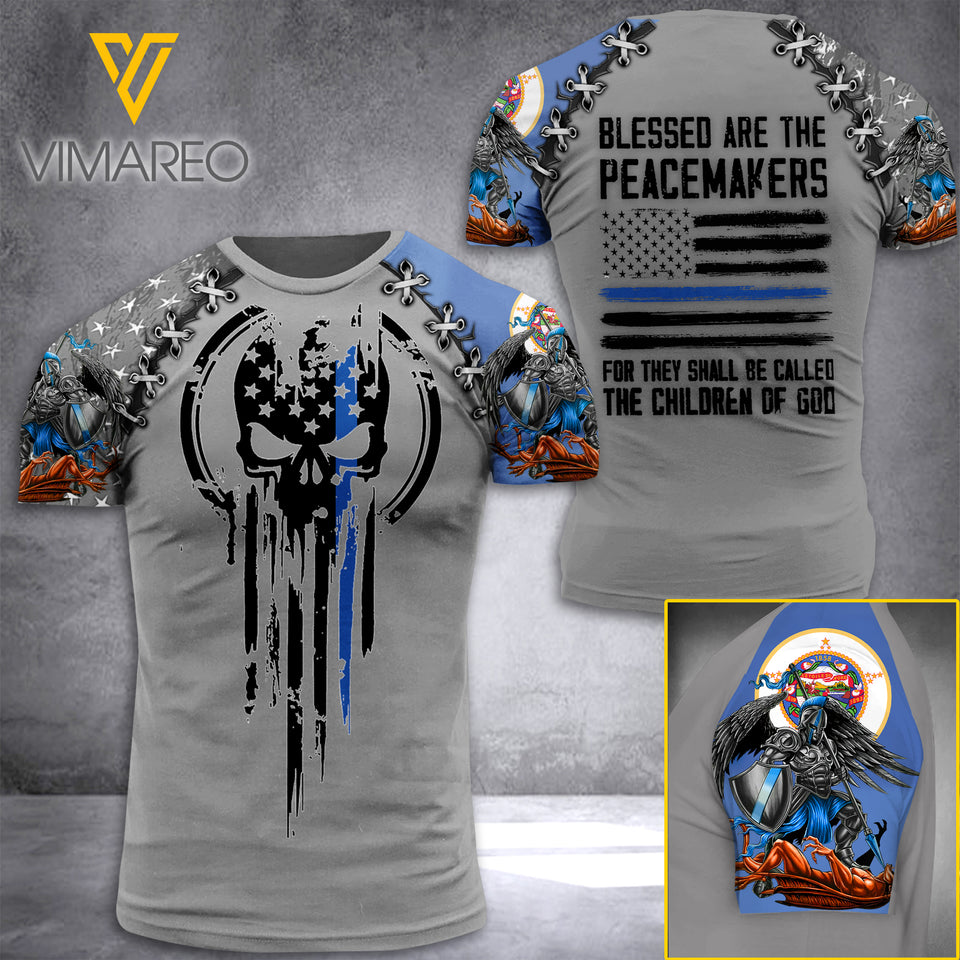 MINNESOTA PEACEMAKERS TSHIRT 3D PRINTED JUL-NL29