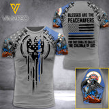 MINNESOTA PEACEMAKERS TSHIRT 3D PRINTED JUL-NL29