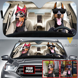 Personalized your image dog 3D SunShade