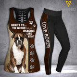 BOXER DOG TANK+LEGGING 3D PRINTED
