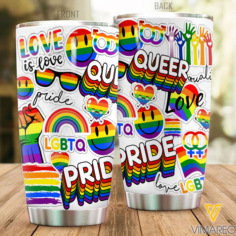 CUSTOMIZED LGBT PRIDE TUMBLER