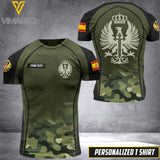 Customized Spanish soldier 3D Printed Combat Shirt EZMQ1604