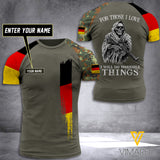 Customized German Soldier 3D Printed Combat Shirt EZMQ210521