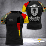 Customized German 3D Printed Combat Shirt EZMQ1607