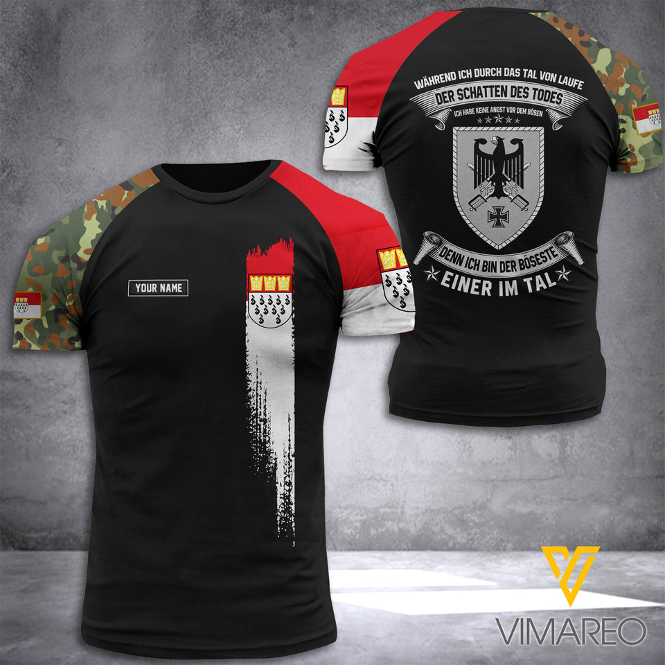 Customized Cologne Soldier 3D Printed Combat Shirt EZMQ1407