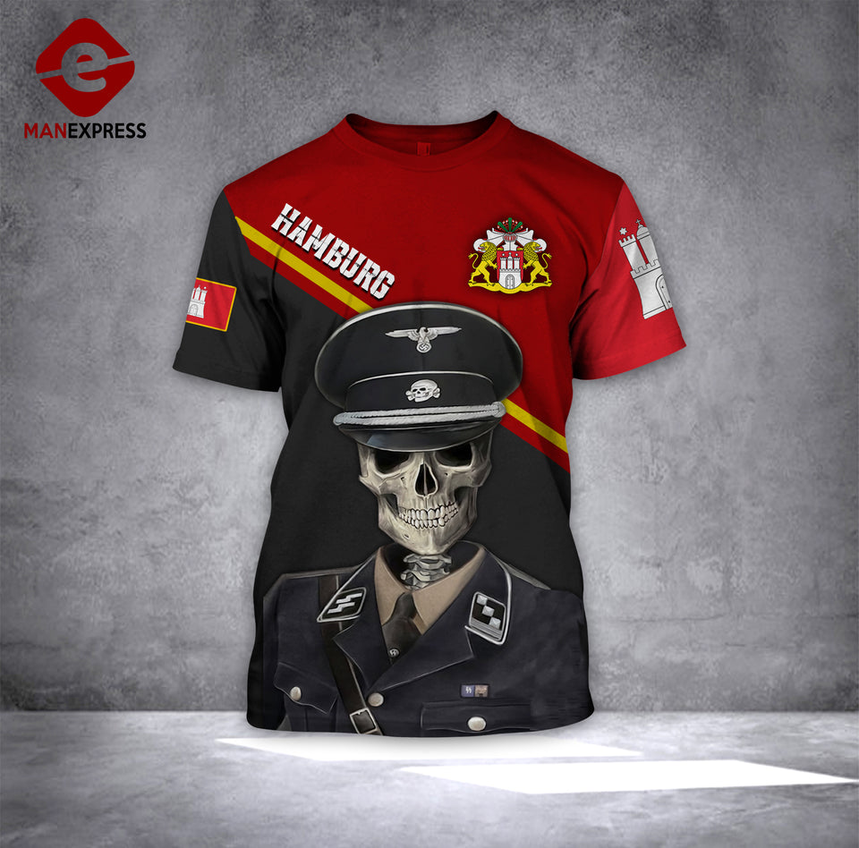 Hamburg CAMO TSHIRT 3D PRINTED EZMQ180621