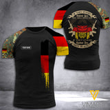 Customized German Soldier 3D Printed Shirt EZMQ1507