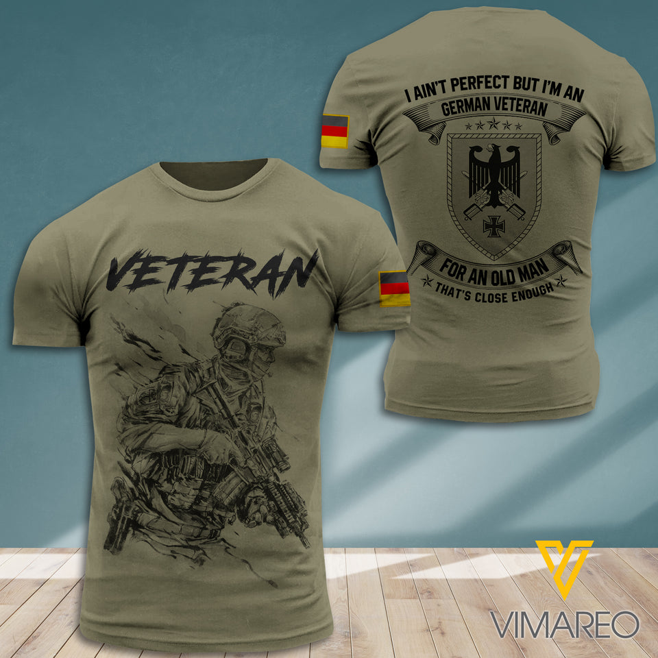 German Soldier 3D Printed Combat Shirt EZMQ260721