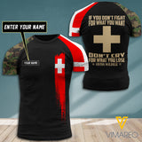 Customized Swiss Soldier 3D Printed Shirt EZMQ0407