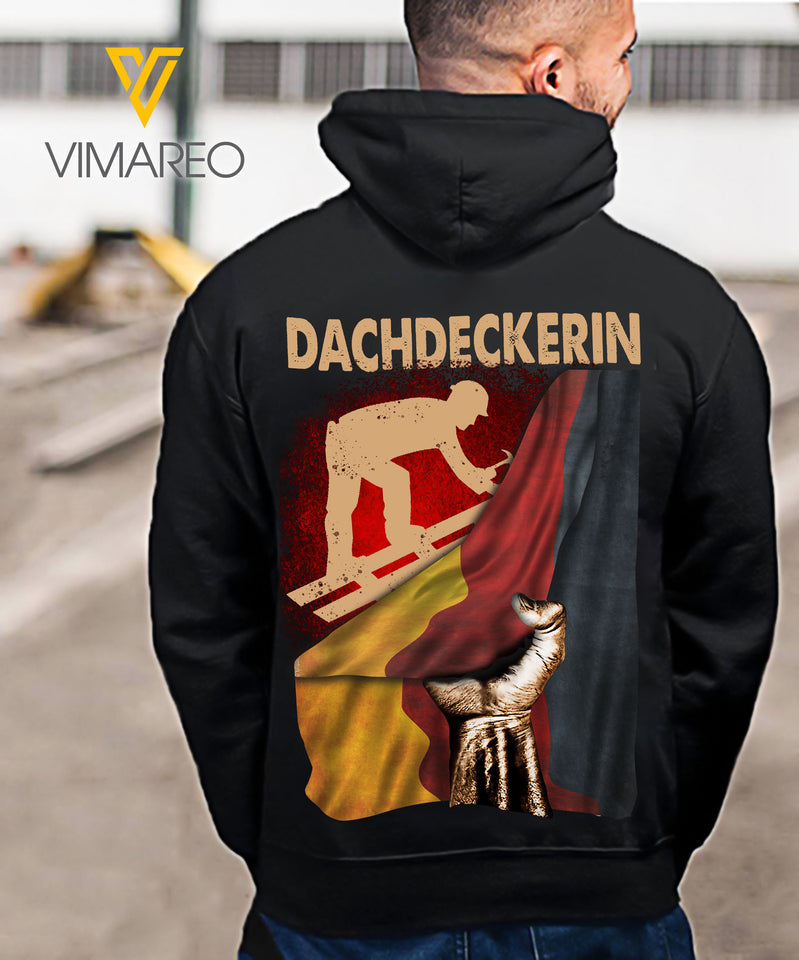 GERMAN DACHDECKERIN HOODIE 3D PRINTED AUG-NL24
