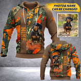 Personalized Dachshund Hunting Hoodi 3D Printed QTHY2406