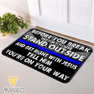 Arizona Police Doormat APR-MD01