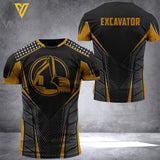 MTP EXCAVATOR CAMO T SHIRT 3D PRINTED 521