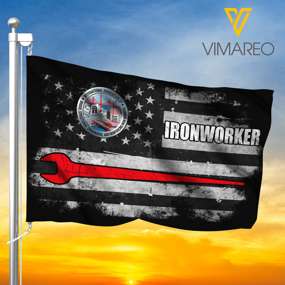 IRONWORKER FLAG