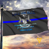 MICHIGAN Flag BLUE LINE 3D 2804NGBA
