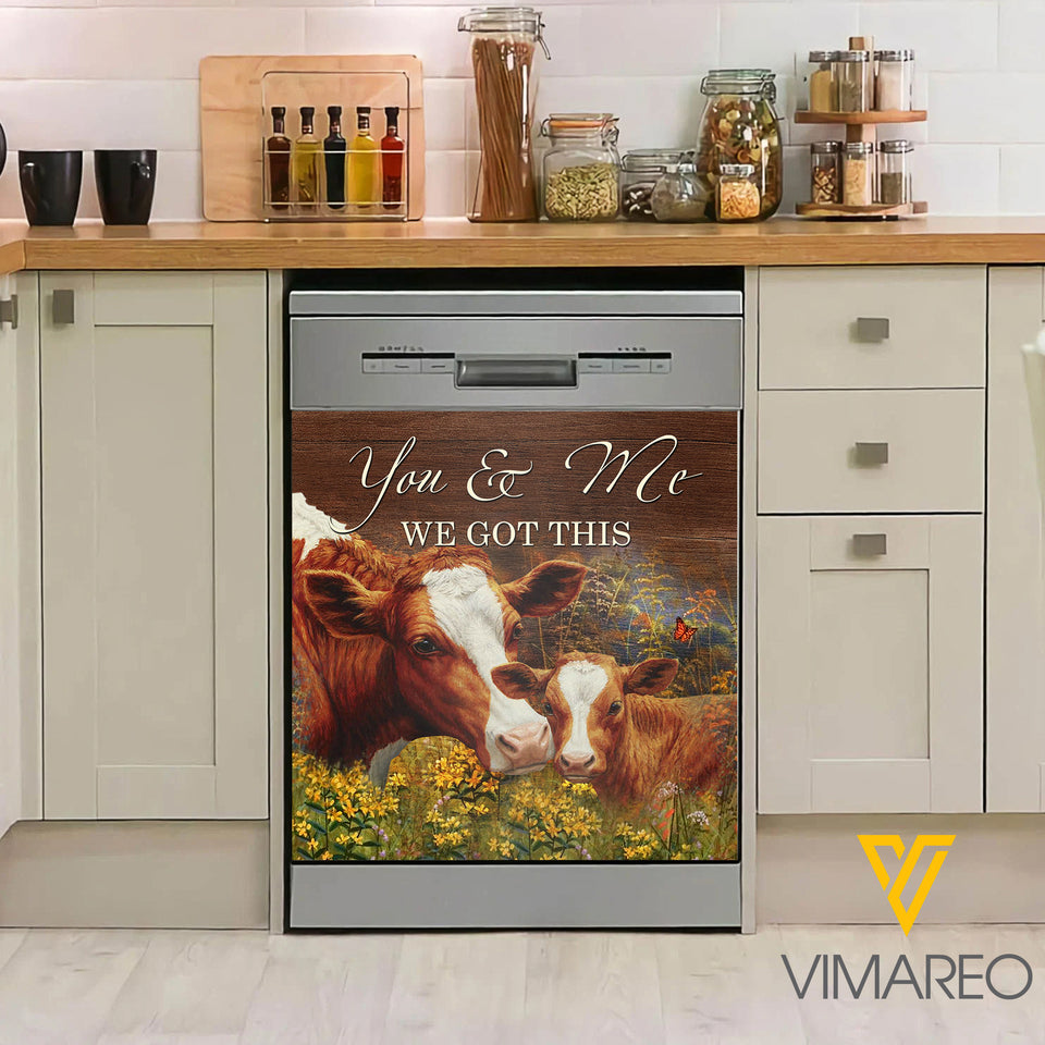 Guernsey Cattle Kitchen Dishwasher Cover got this