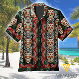 SKULL 3d Printed Mens Shirt TMT21