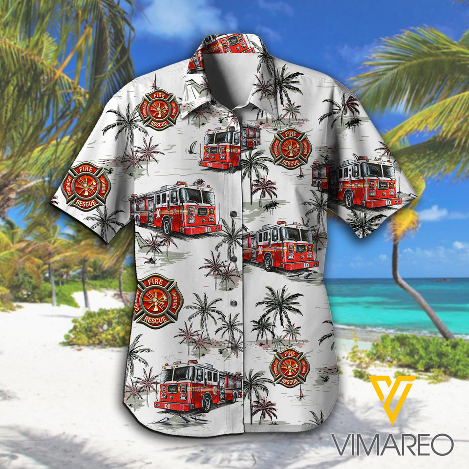 FIREFIGHTER HAWAII SHIRT
