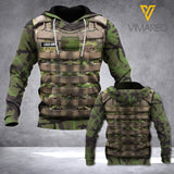Czech ARMY HOODIE 3D TPM CAMO