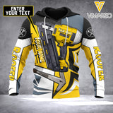 PERSONALIZED ROOFER HOODIE 3D PRINTED SEP-MA30