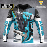 PERSONALIZED ROOFER HOODIE 3D PRINTED SEP-MA30