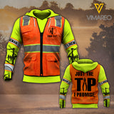 PHN PERSONALIZED LINEMAN HOODIE PRINTED JUE-MA14