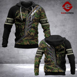 Customized Swiss Soldier 3D Printed Combat Hoodie EZQ1405