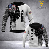 PHN WELDER 3D Printed HOODIE JUL-MA16