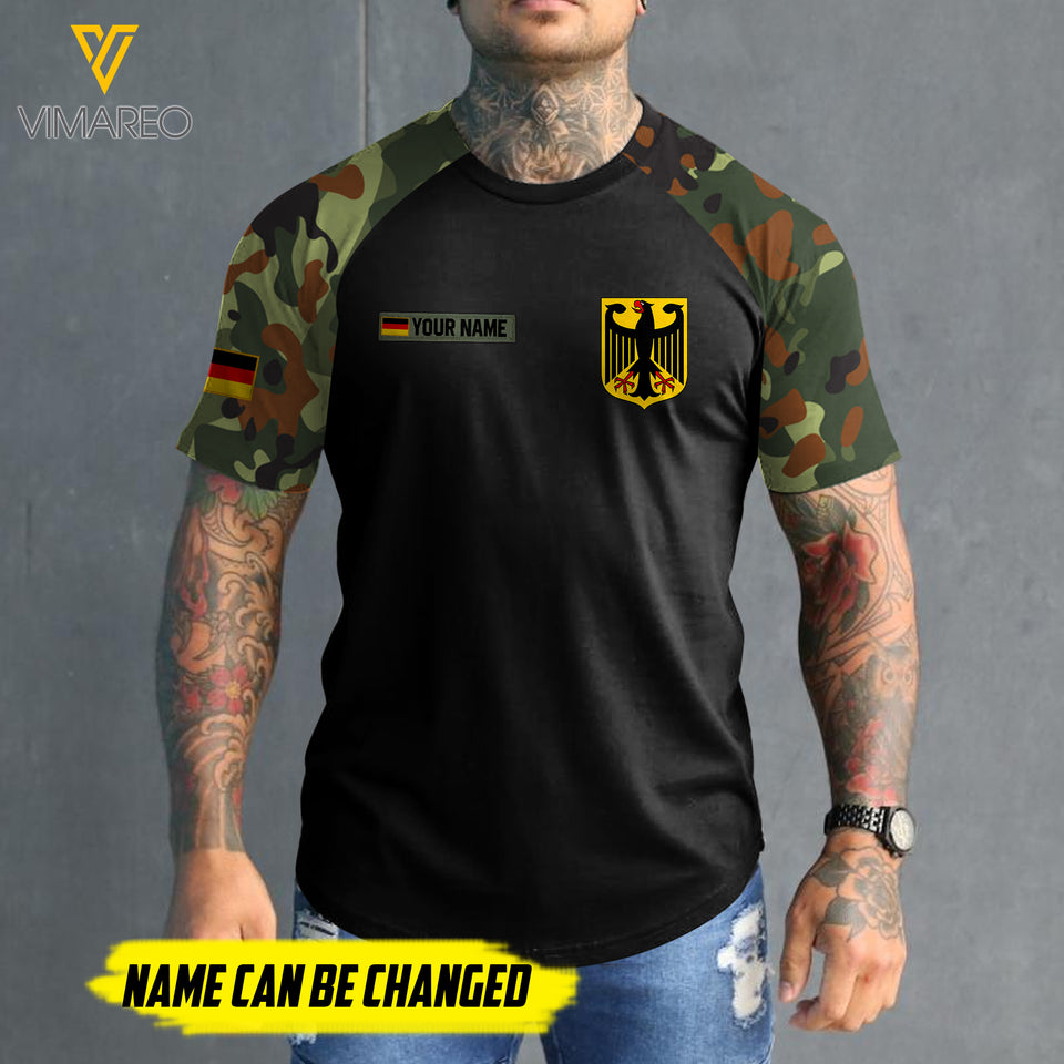 Customized GERMANY 3D PRINTED SHIRT 1607MQ