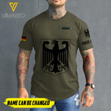 Customized GERMANY 3D PRINTED SHIRT 1607MQ