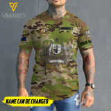 Customized AUSTRALIA 3D PRINTED SHIRT 1607MQ